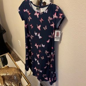 Pink & Violet girls dress